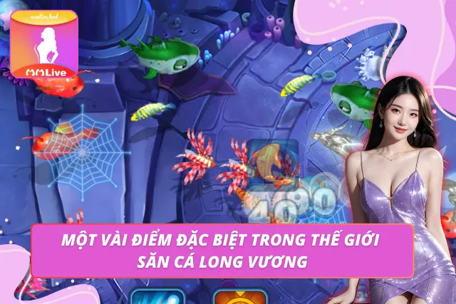 Không gian săn cá sinh động trong Bắn cá Long Vương