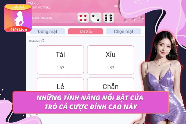 Những tính năng giải trí cá cược đỉnh cao